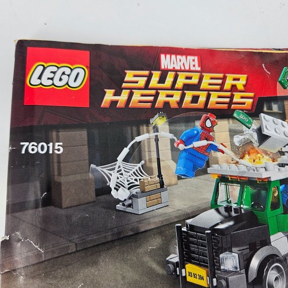 Lego Ultimate Spider Man Marvel 76015 Manual Instruction Book ONLY No Brick Fig - Picture 2 of 7
